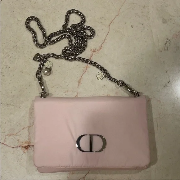 Dior Pink Women's Clutch Bag To Crossbody - Picture 2 of 13